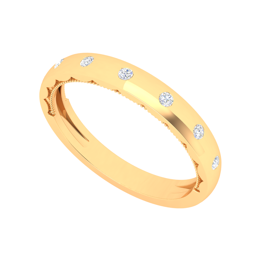 Bonita Broad Band Ring - Nine