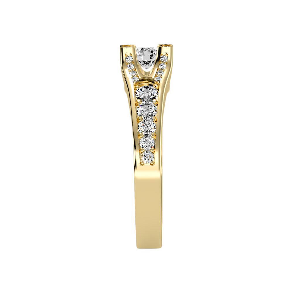 Bonita Diamond Ring In 925 Sterling Silver - Eleven