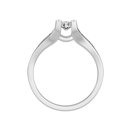 Bonita Diamond Ring In 925 Sterling Silver - Two