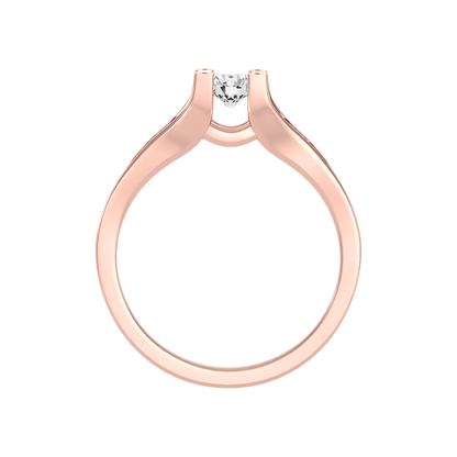 Bonita Diamond Ring In 925 Sterling Silver - Six