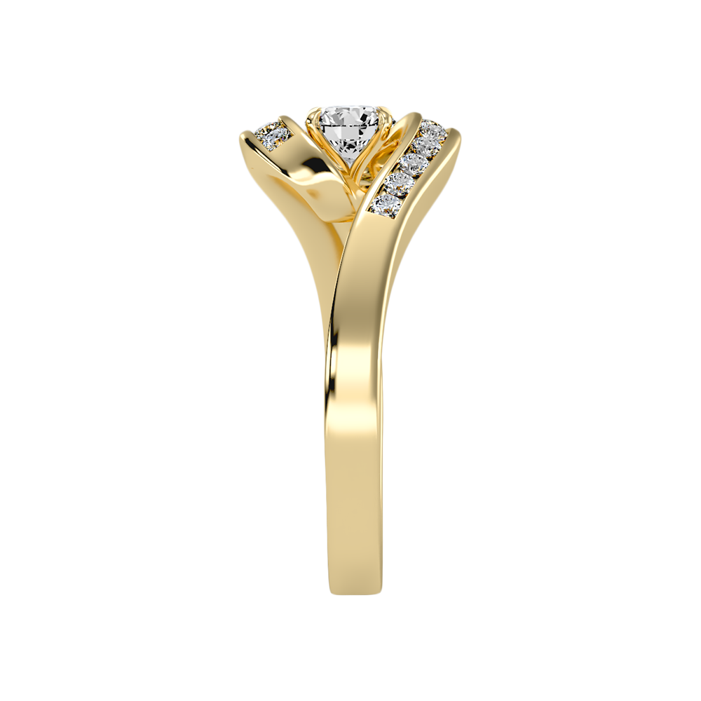 Bonito Halo Ring In 925 Sterling Silver - Eleven