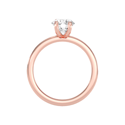 Bonza Solitaire Ring In 925 Sterling Silver - Six