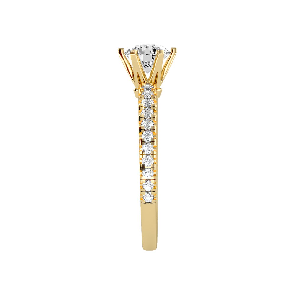 Breathtaking Solitaire Ring - Eleven