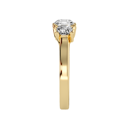 Bright Tri Stone Ring - Eleven