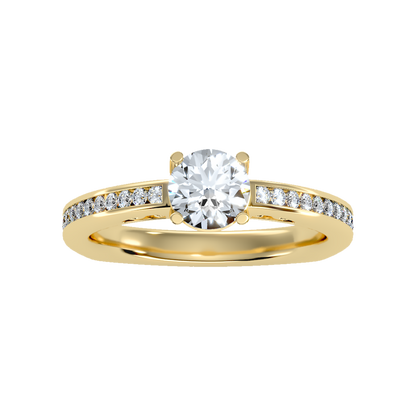 Brilliant Solitaire Ring - Ten