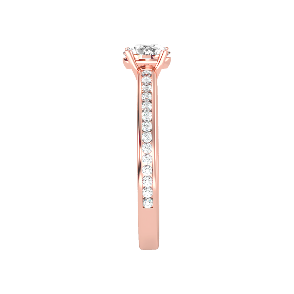 Brilliant Solitaire Ring - Eight