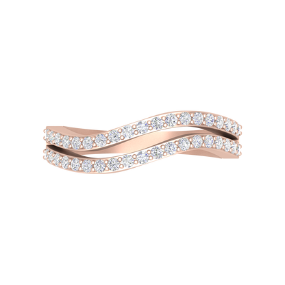 Brisa Diamond Ring In 925 Sterling Silver - Six