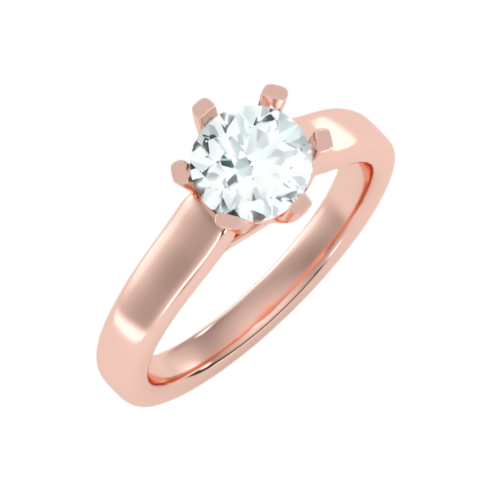 Brume Classic Solitaire Ring - Five