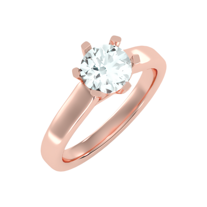 Brume Classic Solitaire Ring - Five