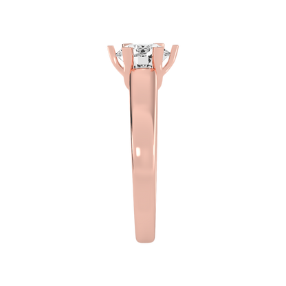 Brume Classic Solitaire Ring In 925 Sterling Silver - Eight