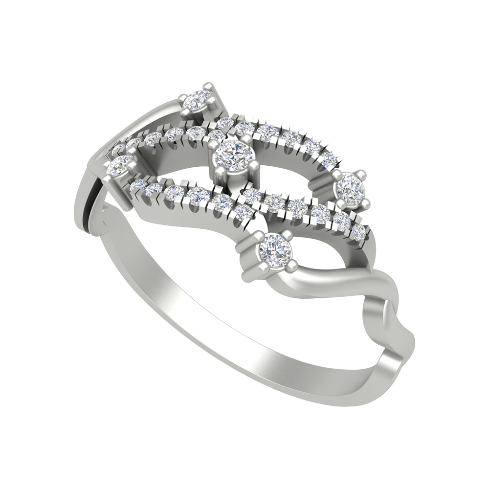 Bubble Diamond Band - Six