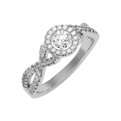 Buena Diamond Ring In 925 Sterling Silver - One