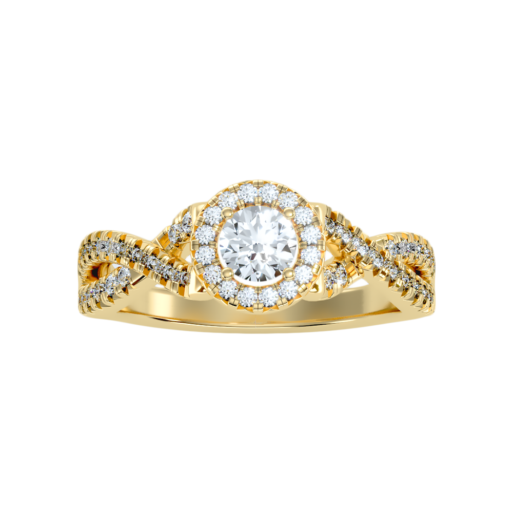 Buena Diamond Ring In 925 Sterling Silver - Ten