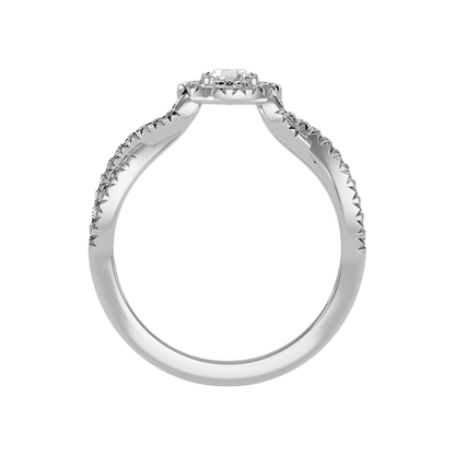 Buena Diamond Ring In 925 Sterling Silver - Two