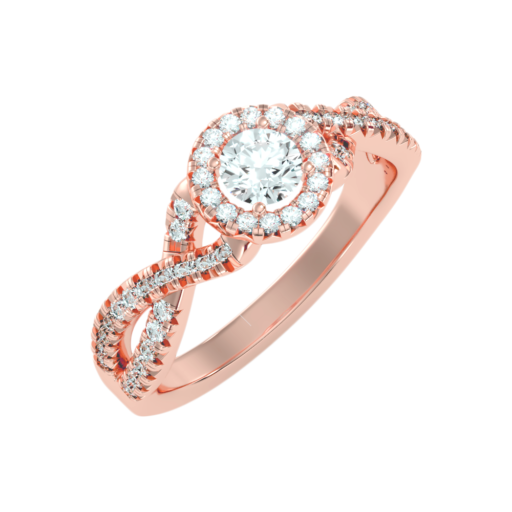 Buena Diamond Ring In 925 Sterling Silver - Five