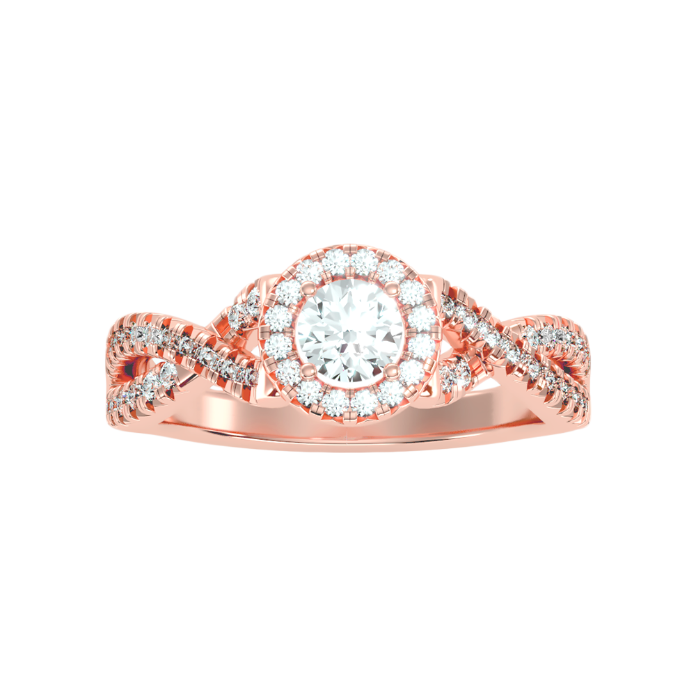 Buena Diamond Ring In 925 Sterling Silver - Six