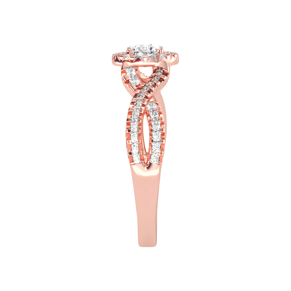 Buena Diamond Ring In 925 Sterling Silver - Seven