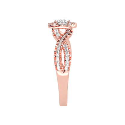 Buena Diamond Ring In 925 Sterling Silver - Seven