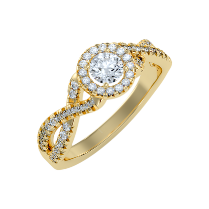 Buena Diamond Ring In 925 Sterling Silver - Nine
