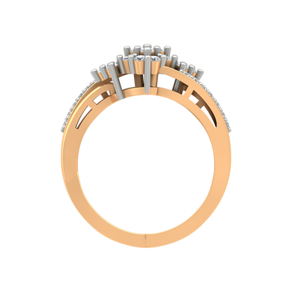 Bunch Tigged Cocktail Ring - Twelve