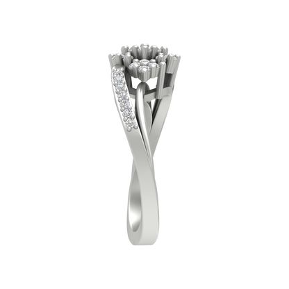 Bunch Tigged Cocktail Ring - Seven
