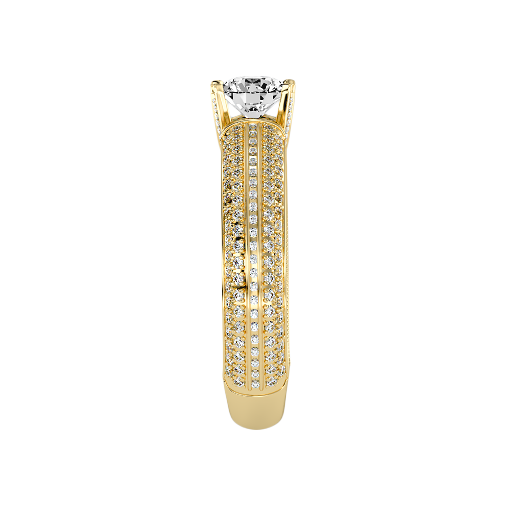 Busttling Solitaire Ring In 925 Sterling Silver - Twelve