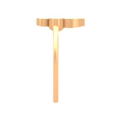Butterfly Gold Ring - Twelve