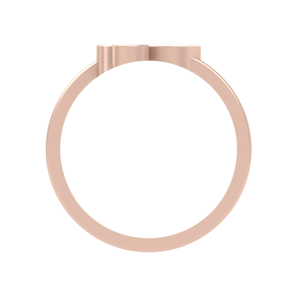 Butterfly Gold Ring - Five