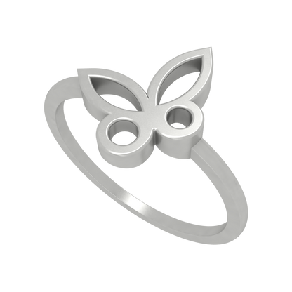 Butterfly Gold Ring - Six