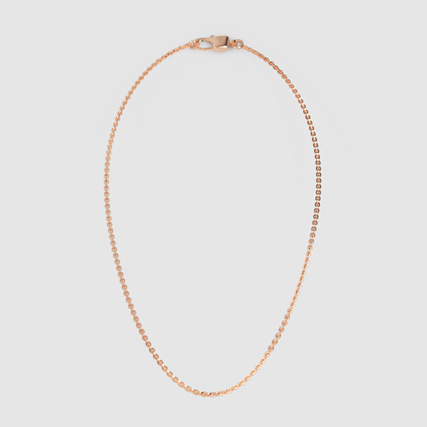 14K Gold Cable Chain Necklace 20 inch