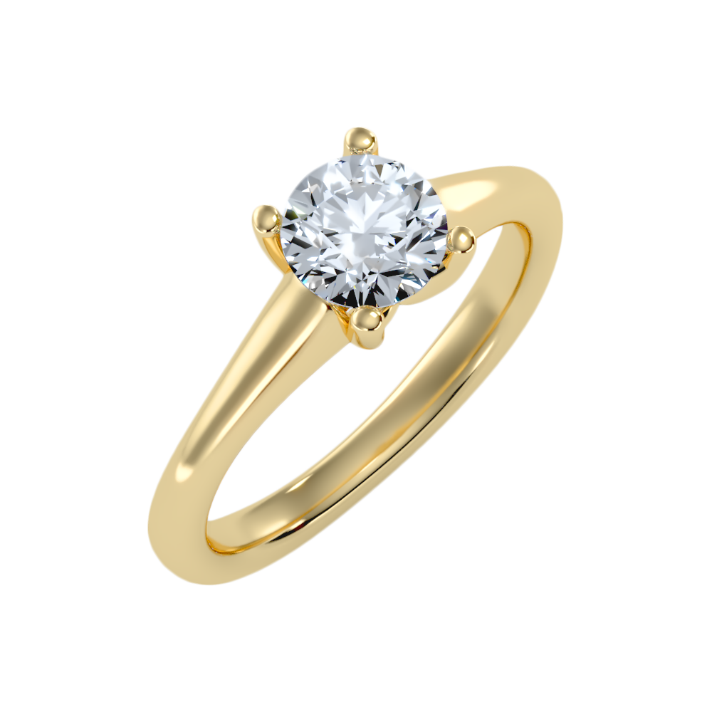 Calin Classic Solitaire Ring - Nine