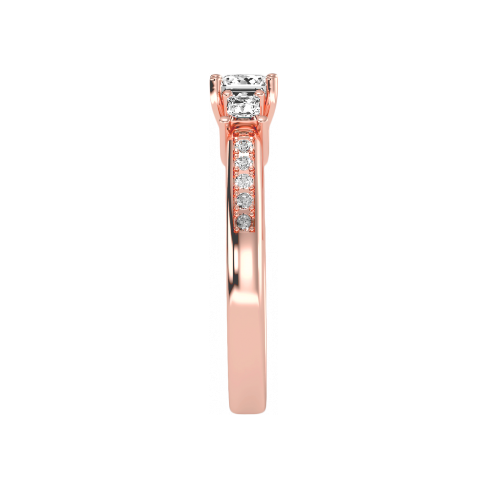 Captivante Solitaire Ring In 925 Sterling Silver - Eleven