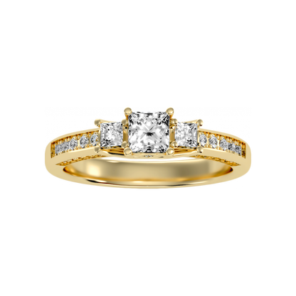Captivante Solitaire Ring In 925 Sterling Silver - Eight