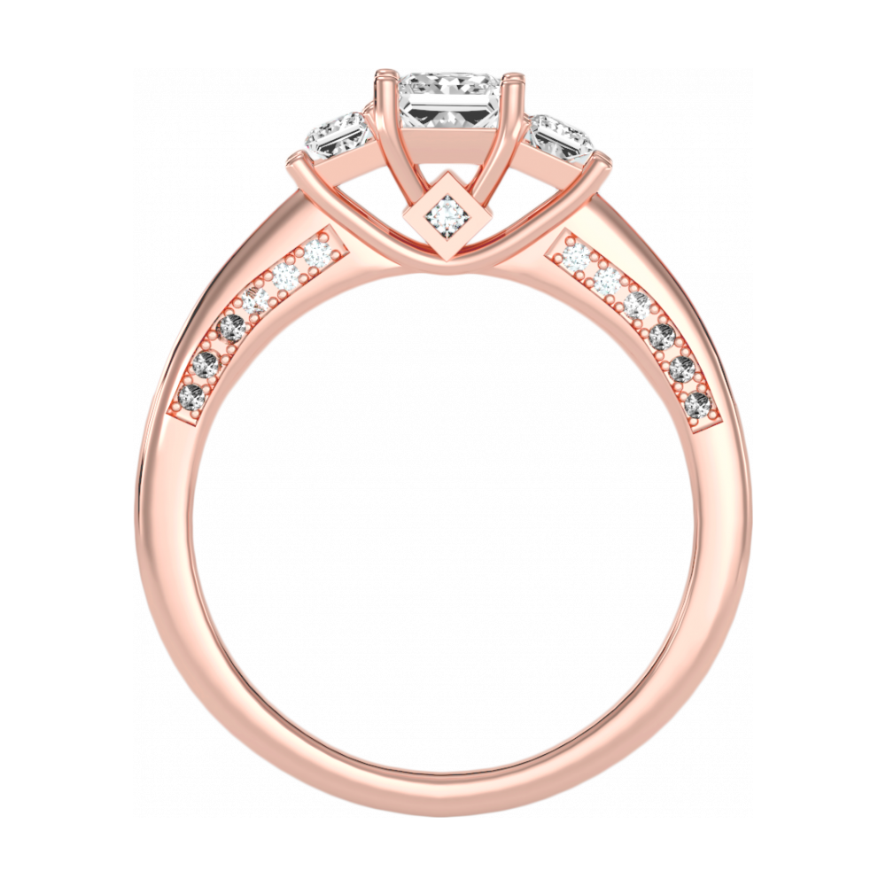 Captivante Solitaire Ring In 925 Sterling Silver - Nine
