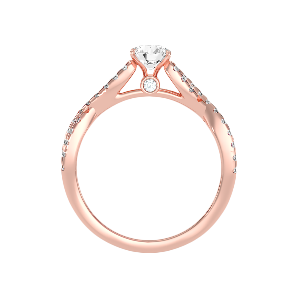 Carino Diamond Ring In 925 Sterling Silver - Two