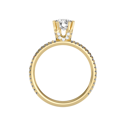 Cascabel Solitaire Ring - Twelve