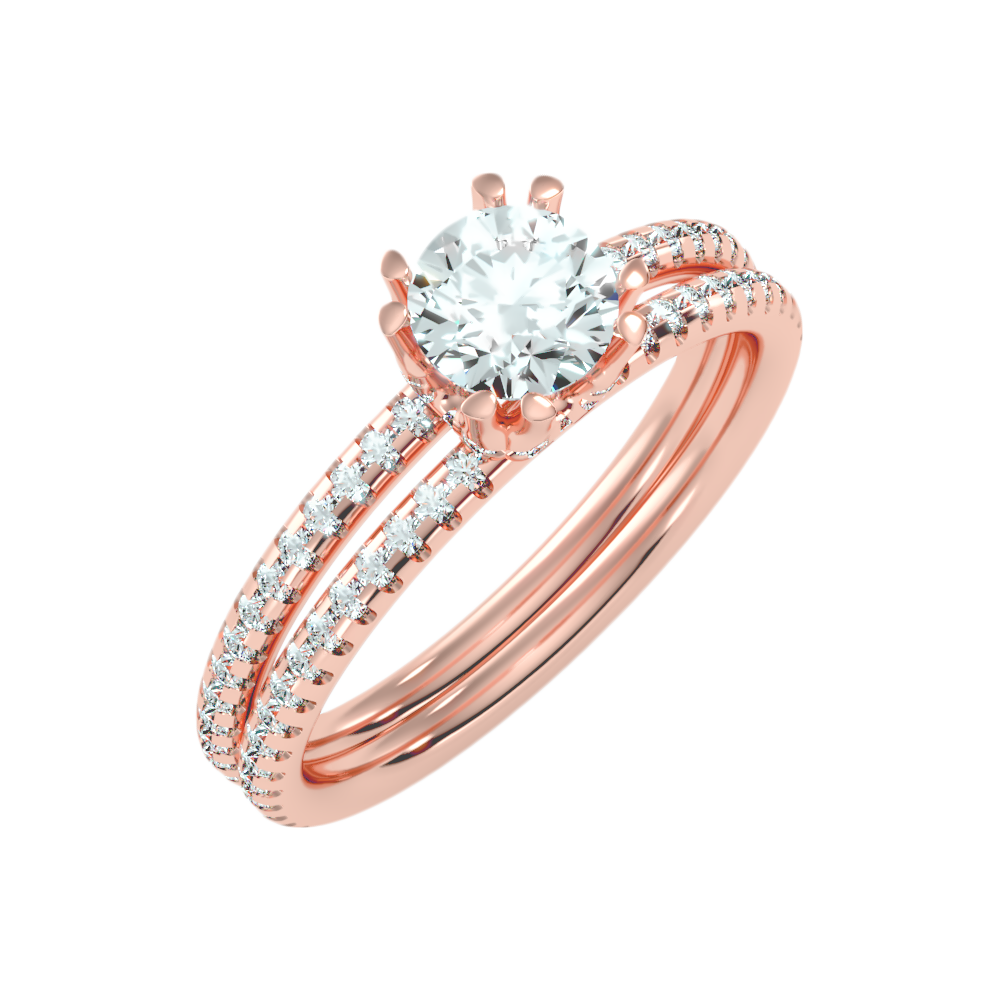 Cascabel Solitaire Ring - Five