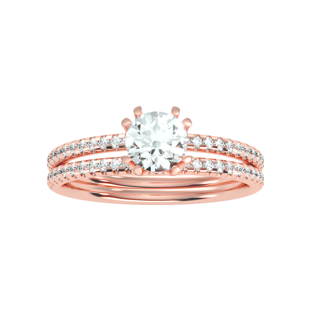 Cascabel Solitaire Ring In 925 Sterling Silver - Seven