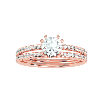 Cascabel Solitaire Ring In 925 Sterling Silver - Seven