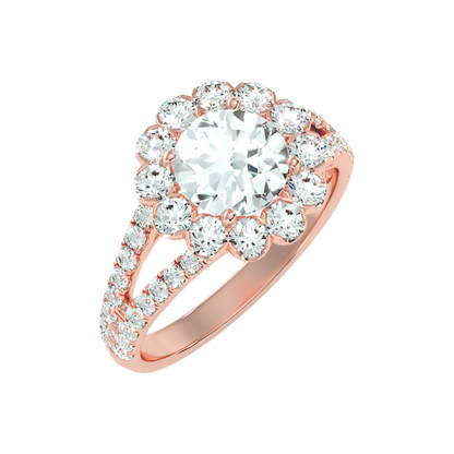 Cazest Diamond Ring In 925 Sterling Silver - One