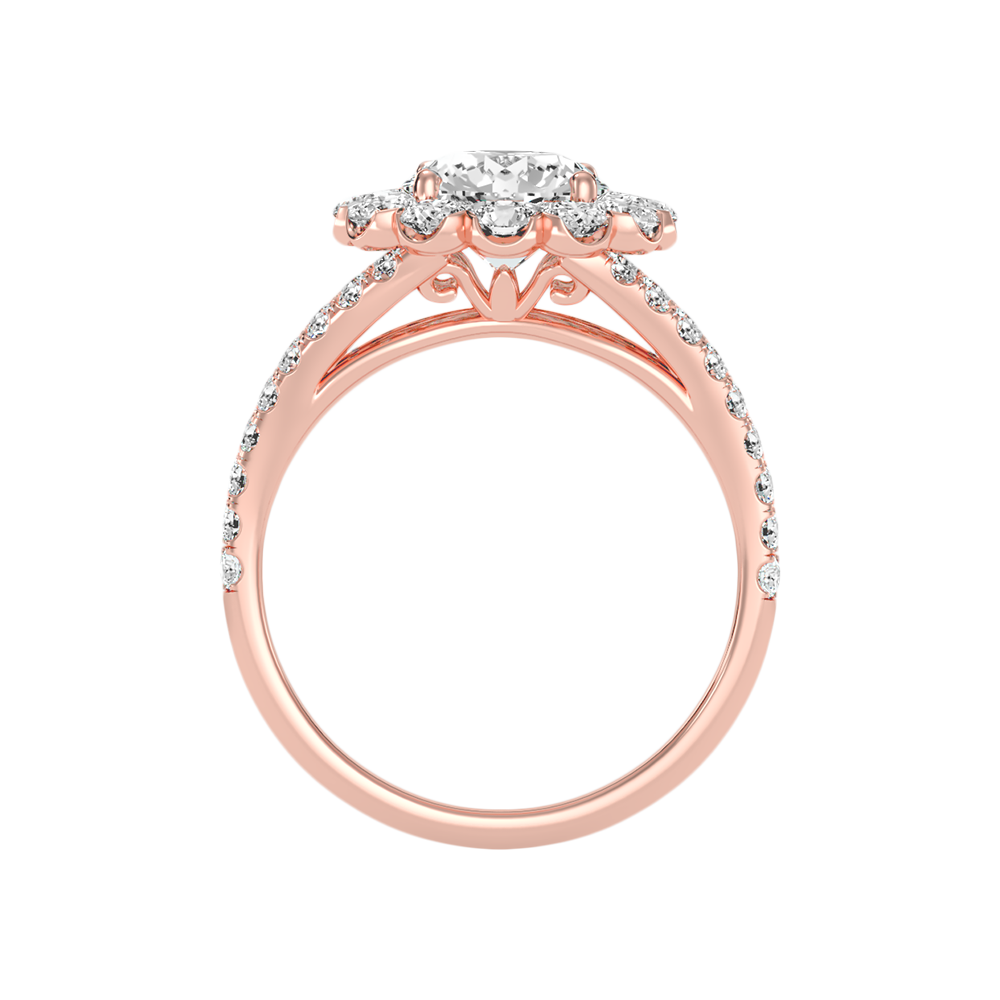 Cazest Diamond Ring In 925 Sterling Silver - Four