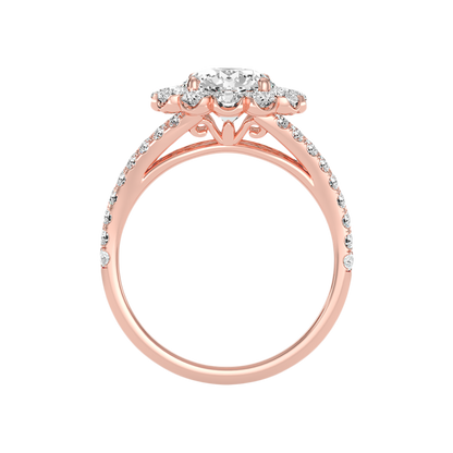 Cazest Diamond Ring In 925 Sterling Silver - Four