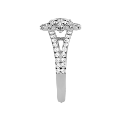 Cazest Diamond Ring In 925 Sterling Silver - Seven