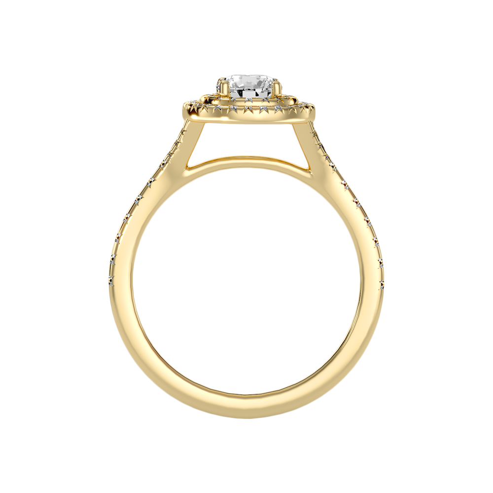 Celebrated Halo Ring - Twelve