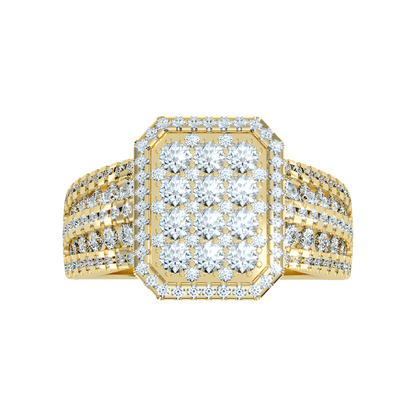Celestial Diamond Men's Ring - Ten