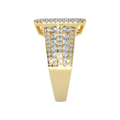 Celestial Diamond Men's Ring - Eleven