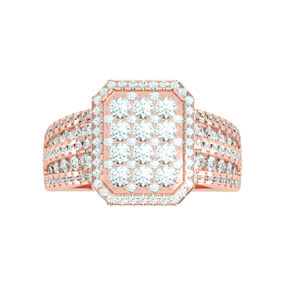Celestial Diamond Men's Ring - Two