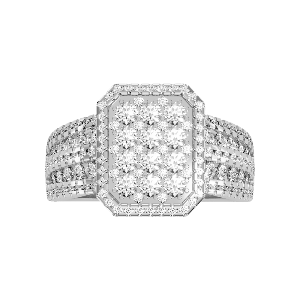 Celestial Diamond Men's Ring - Six