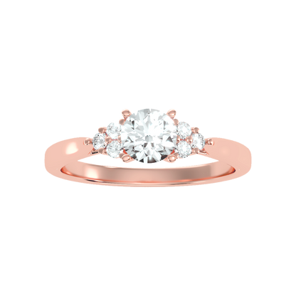 Celestial Solitaire Ring - Ten