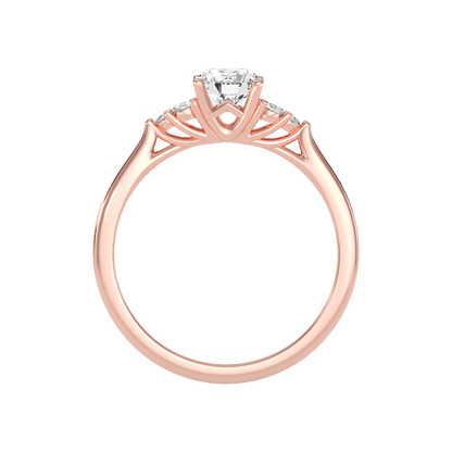 Celestial Solitaire Ring - Eleven